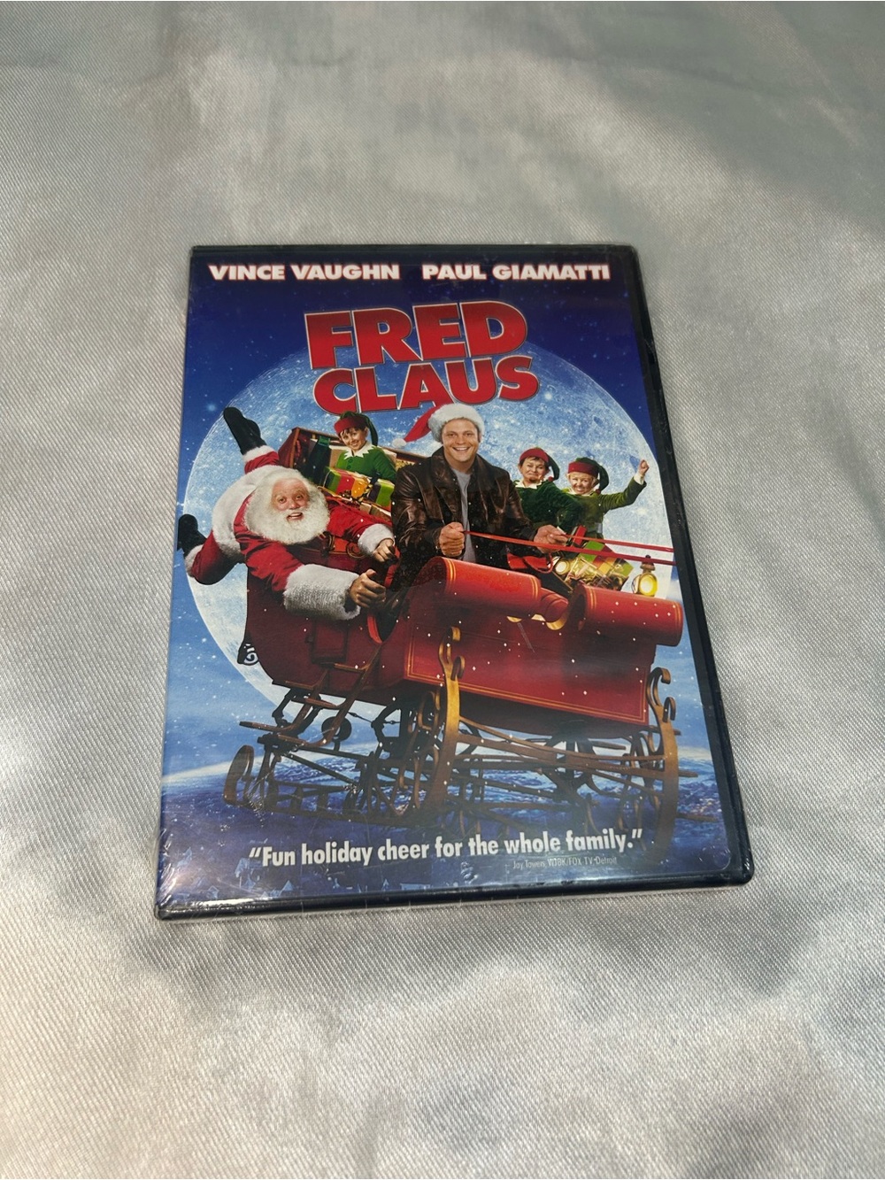 Fred Claus Holiday Movie DVD - Red